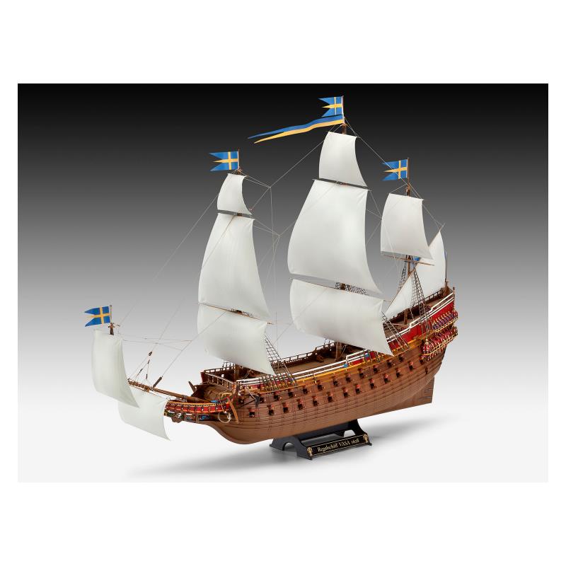 Збірна модель Збірна модель-копія Revell Шведський королівський військовий корабель Vasa, рів 4, м: 1:150