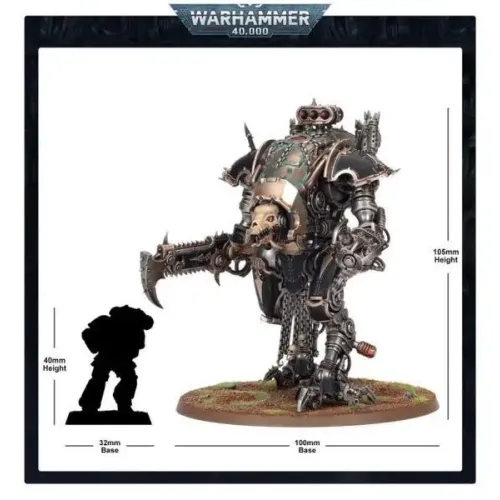 Набір мініатюр WARHAMMER 40000: CHAOS KNIGHTS - WARDOGS