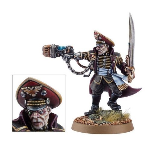 Мініатюра WARHAMMER 40000: ASTRA MILITARUM - OFFICIO PREFECTUS COMMISSAR