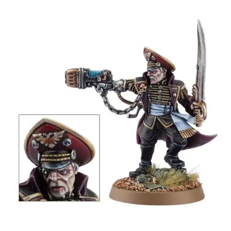Мініатюра WARHAMMER 40000: ASTRA MILITARUM - OFFICIO PREFECTUS COMMISSAR