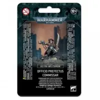Мініатюра WARHAMMER 40000: ASTRA MILITARUM - OFFICIO PREFECTUS COMMISSAR