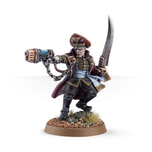 Мініатюра WARHAMMER 40000: ASTRA MILITARUM - OFFICIO PREFECTUS COMMISSAR
