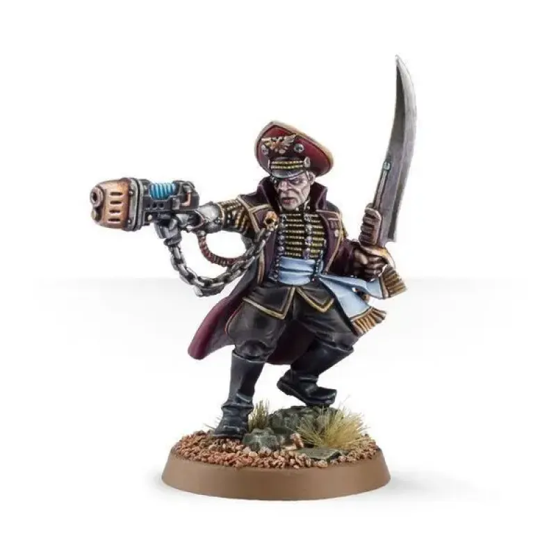 Мініатюра WARHAMMER 40000: ASTRA MILITARUM - OFFICIO PREFECTUS COMMISSAR