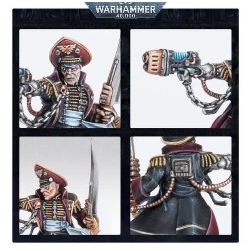 Мініатюра WARHAMMER 40000: ASTRA MILITARUM - OFFICIO PREFECTUS COMMISSAR
