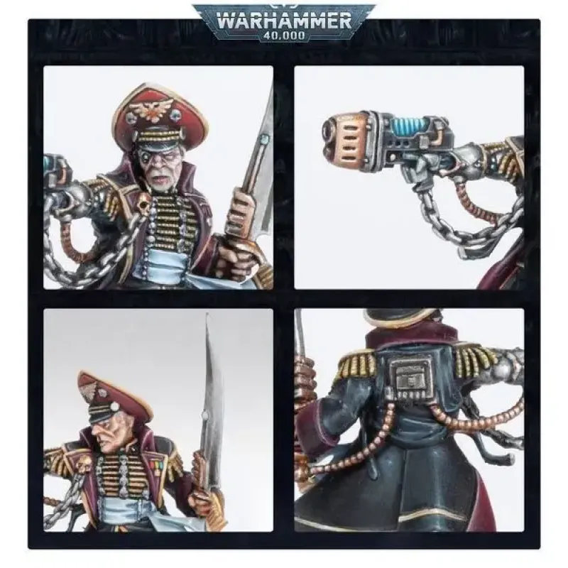 Мініатюра WARHAMMER 40000: ASTRA MILITARUM - OFFICIO PREFECTUS COMMISSAR