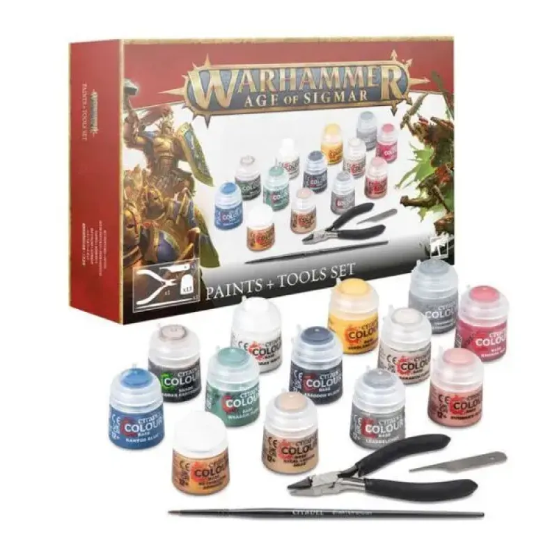 Набор красок Skaventide AOS PAINTS+TOOLS