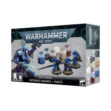 Набір INFERNUS SPACE MARINES + PAINTS ENG/SPA/PORT/LATV/ROM