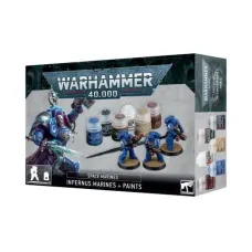 Набір INFERNUS SPACE MARINES + PAINTS ENG/SPA/PORT/LATV/ROM