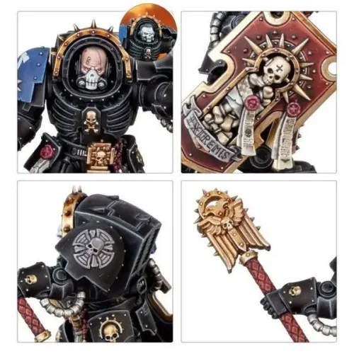 Миниатюра WARHAMMER 40000: SPACE MARINES - CHAPLAIN IN TERMINATOR ARMOUR