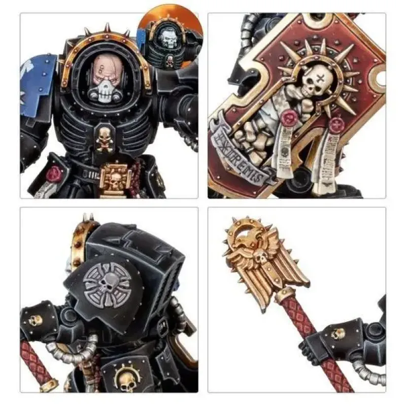 Мініатюра WARHAMMER 40000: SPACE MARINES - CHAPLAIN IN TERMINATOR ARMOUR