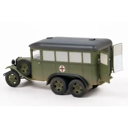 Збірна модель 1:35 Автомобіль ГАЗ-05-194 Швидка допомога MiniArt 35164