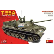 Збірна модель 1:35 Танк Т-55А раннього зразка 1965 року MiniArt 37057