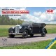 Збірна модель1:35 Німецький штабний автомобіль Кабріолет 320 (W142) ICM 35540