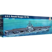 Сборная модель 1:720 Авианосец ВМС США  Рональд Рейган Италери 5533