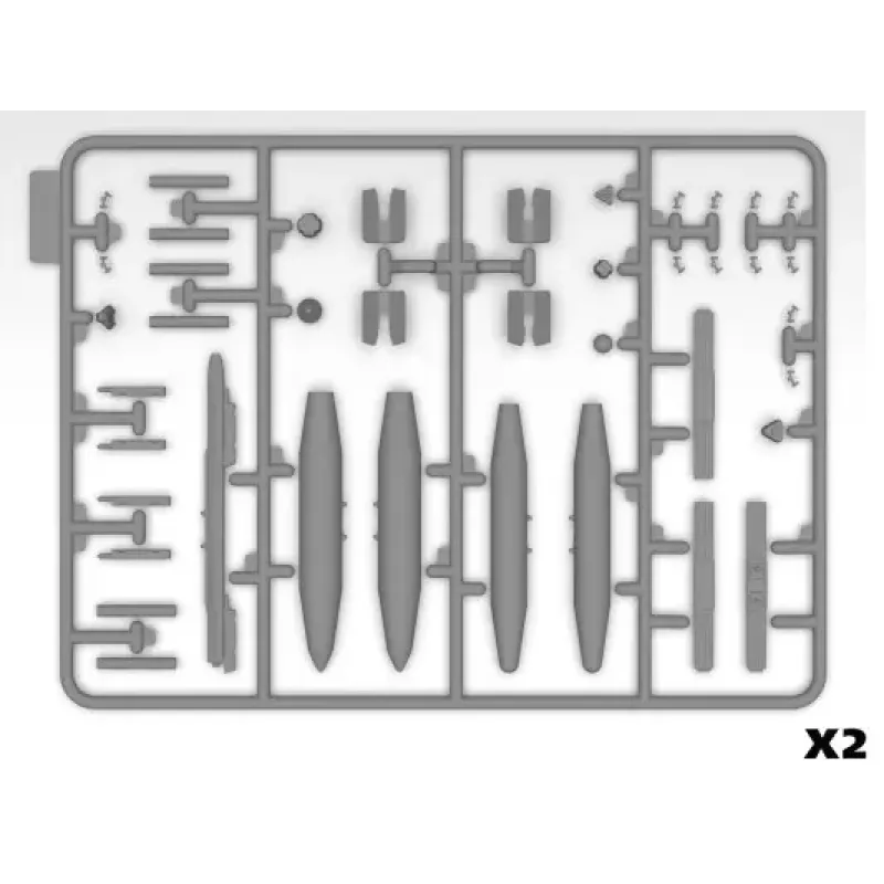 Збірна модель літака Збірна модель 1:48 Літак B-26K Counter Invader, (війна у В'єтнамі) ICM 48279 1:48