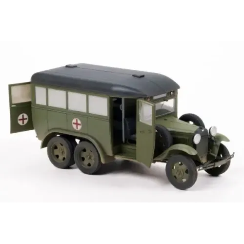 Збірна модель 1:35 Автомобіль ГАЗ-05-194 Швидка допомога MiniArt 35164