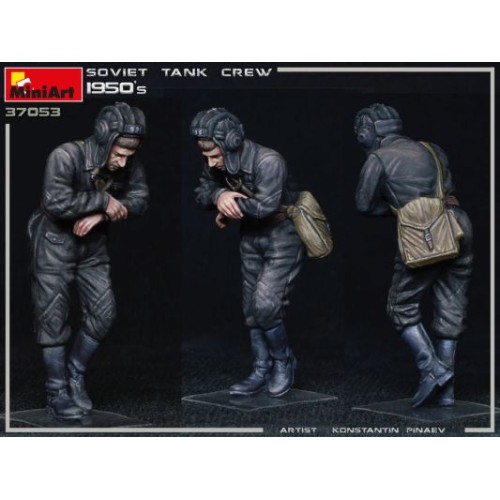 Збірна модель 1:35 Фігури радянський танковий екіпаж 1950р. Miniart 37053