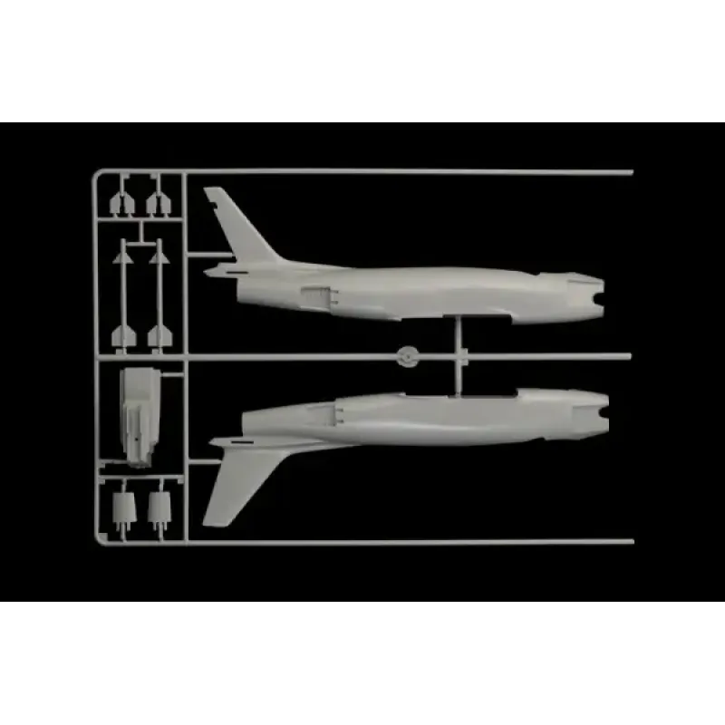 Сборная модель самолета Cборная модель 1:48 Самолет North American FJ-2:3 Fury Италери 2811 1:48