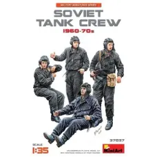 Сборная модель 1:35 Фигуры cоветский танковый экипаж 1960-70г. Миниарт 37037