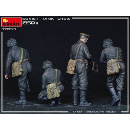 Збірна модель 1:35 Фігури радянський танковий екіпаж 1950р. Miniart 37053