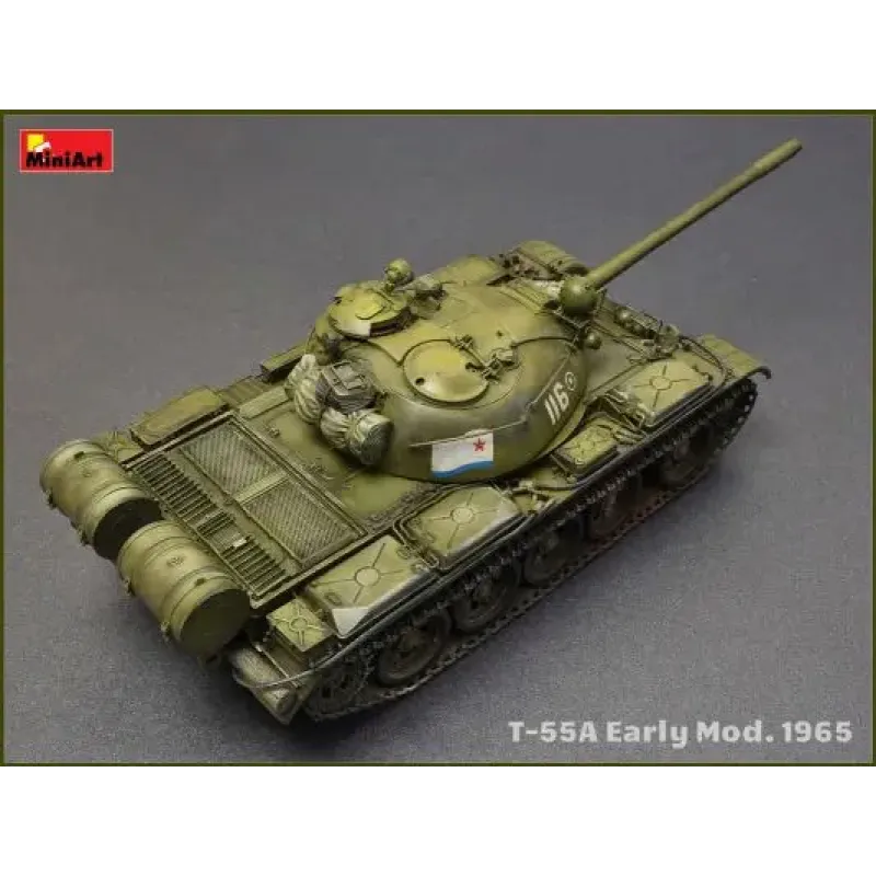 Збірна модель Збірна модель 1:35 Танк Т-55А раннього зразка 1965 року MiniArt 37057