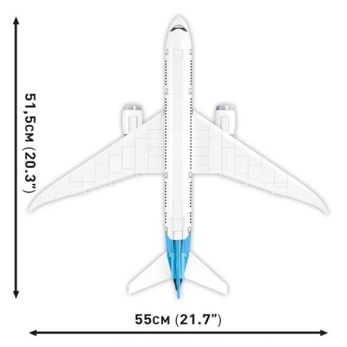 Конструктор COBI Боінг 787 Дрімлайнер масштаб 1:110, 836 деталі