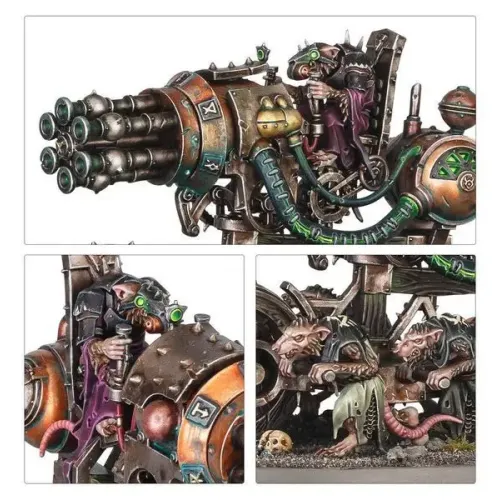Мініатюра AGE OF SIGMAR: SKAVEN - RATLING WARPBLASTER