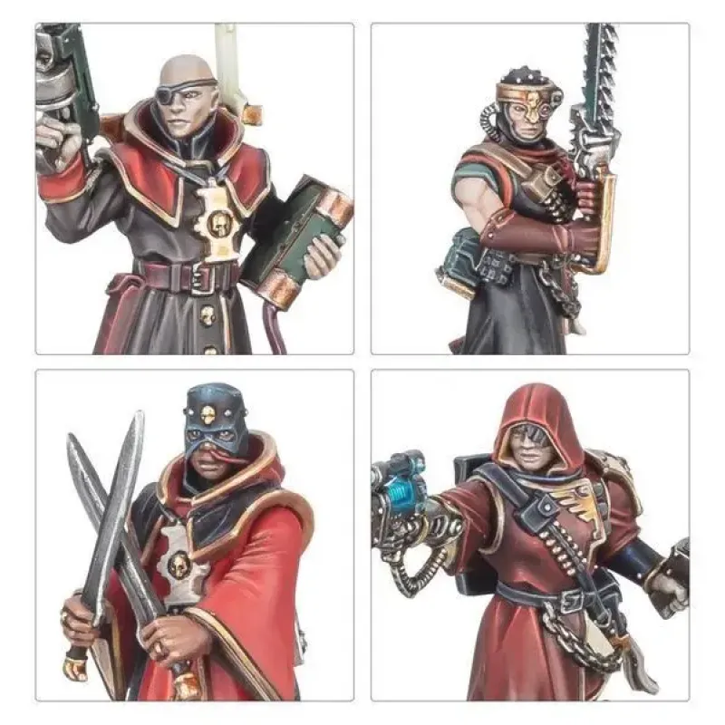 Набор миниатюр WARHAMMER 40000: KILL TEAM - INQUISITORIAL AGENTS