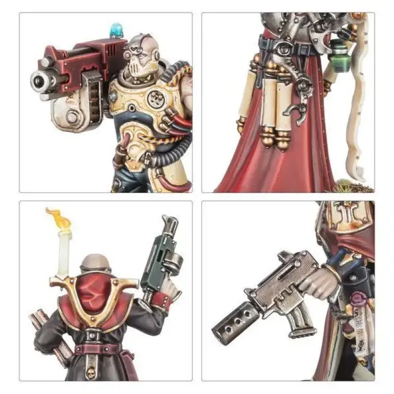 Набор миниатюр WARHAMMER 40000: KILL TEAM - INQUISITORIAL AGENTS