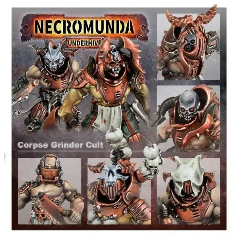 Набор миниатюр NECROMUNDA: CORPSE GRINDER CULT