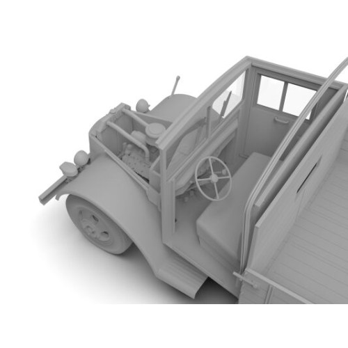 V3000S/SSM Multier со стандартной кабиной, немецкий грузовик времен Второй мировой войны