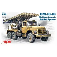 ICM72814  Zil-131 BM-13-16 Soviet rocket volley