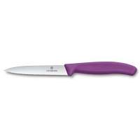 Ніж для овочів Victorinox Swiss Classic 10см хвил фіол 6.7735.C1