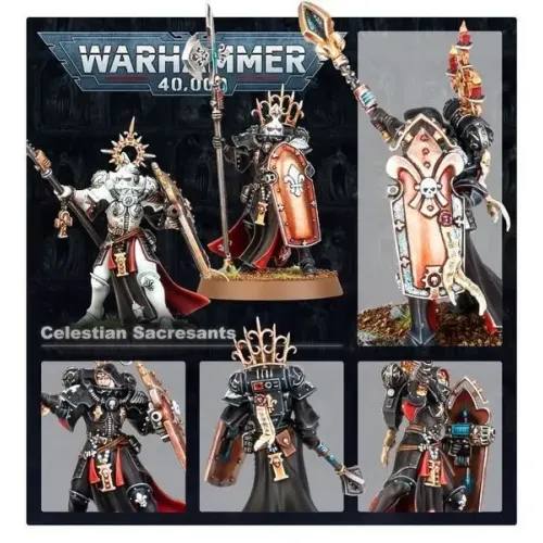 Набір мініатюр WARHAMMER 40000: ADEPTA SORORITAS - CELESTIAN SACRESANTS