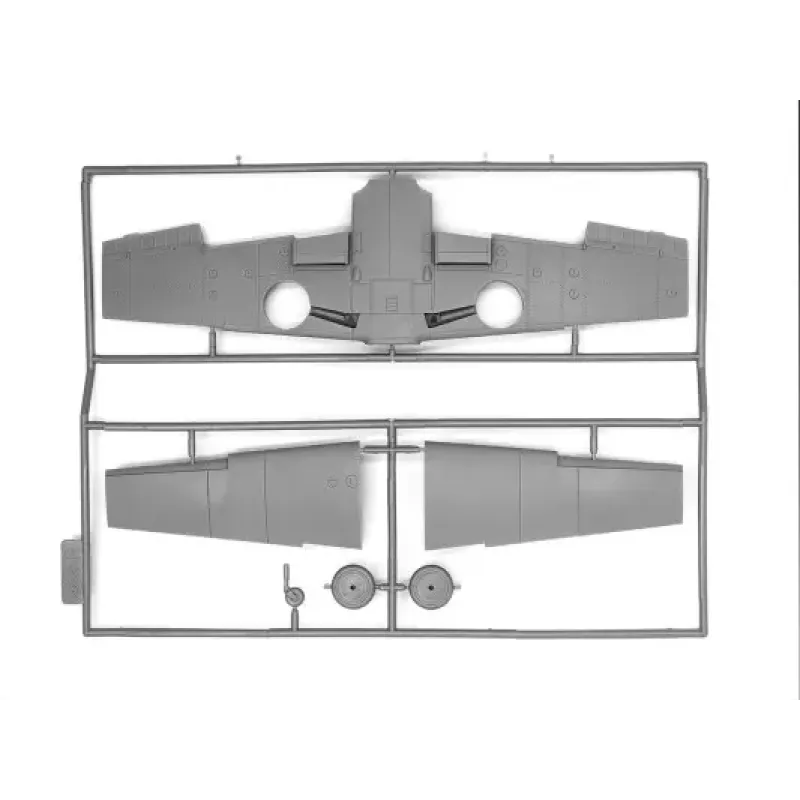 Сборная модель самолета Сборная модель 1:48 немецкий истребитель Мессершмитт Bf 109F-4Z:Trop ICM 48105 1:48