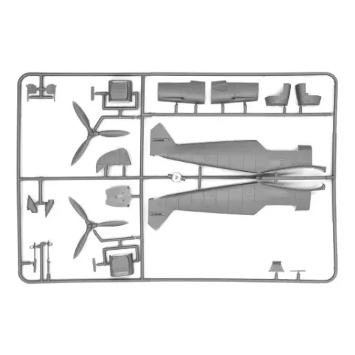 Сборная модель самолета Сборная модель 1:48 немецкий истребитель Мессершмитт Bf 109F-4Z:Trop ICM 48105 1:48