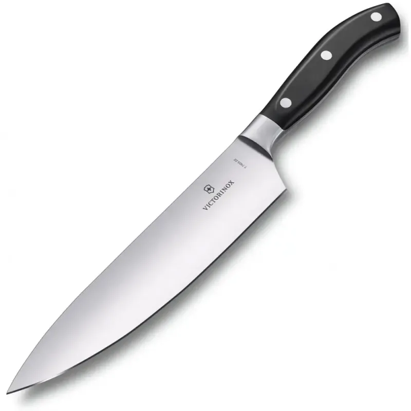 Ніж шеф-кухаря Victorinox GRAND MAITRE 22см чорн 7.7403.22G