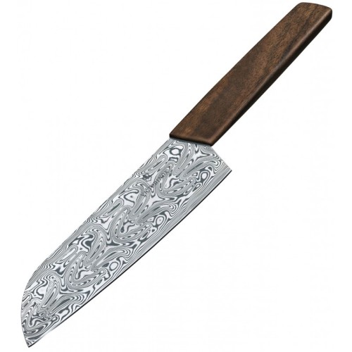 Ніж-сантоку Victorinox SWISS MODERN Damast 17см дерев’ян 6.9050.17J20