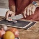 Ніж-сантоку Victorinox SWISS MODERN Damast 17см дерев’ян 6.9050.17J20