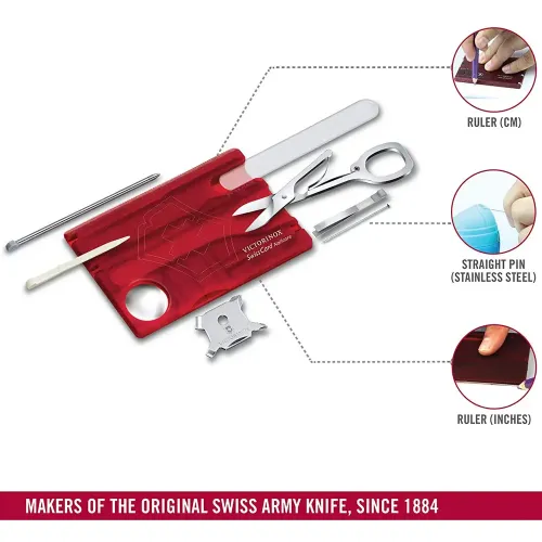 Карта-мультитул Victorinox SWISSCARD Nailcare 0.7240.T