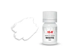 Акрилова фарба White : Білий ICM 1001