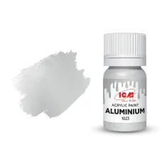 Акрилова фарба Aluminium : Алюміній ICM1023