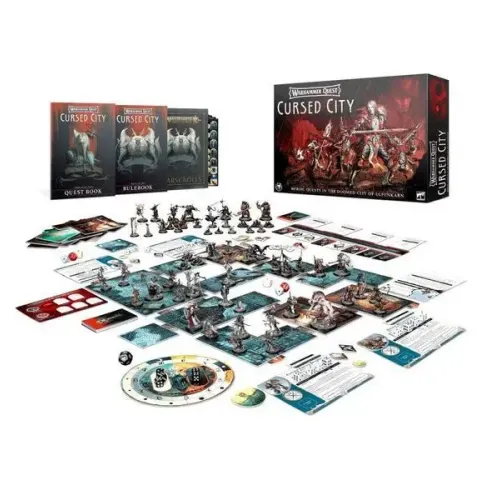 Настільна гра WARHAMMER QUEST: CURSED CITY (ENGLISH)