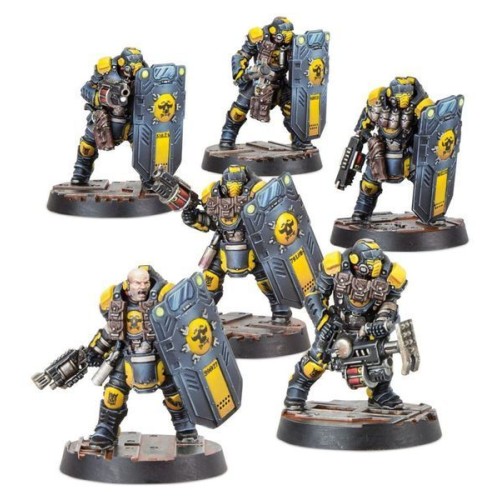 Necromunda Набор миниатюр WARHAMMER 40000: NECROMUNDA - PALANITE SUBJUGATOR PATROL