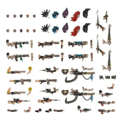 Necromunda Набір NECROMUNDA: ESCHER WEAPONS AND UPGRADES