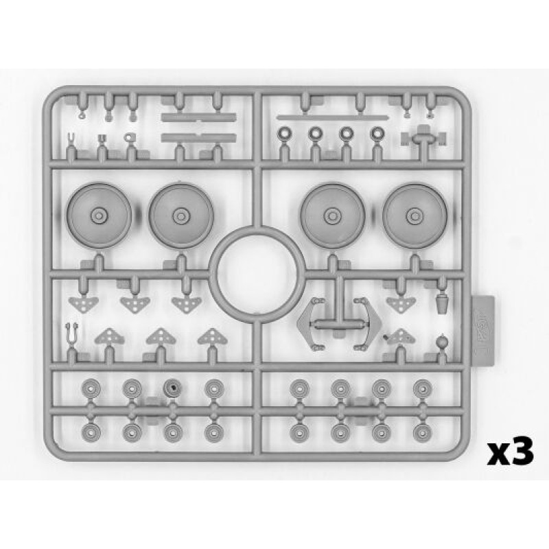 Збірна модель Збірна модель 1:35 Німецький танк Т-34-76 Leichttraktor Rheinmetall 1930 ICM 35330