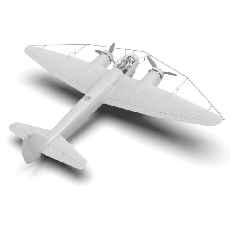 Збірна модель літака Збірна модель 1:48 Винищувач Ju-88A-8 Параван ICM 48230 1:48