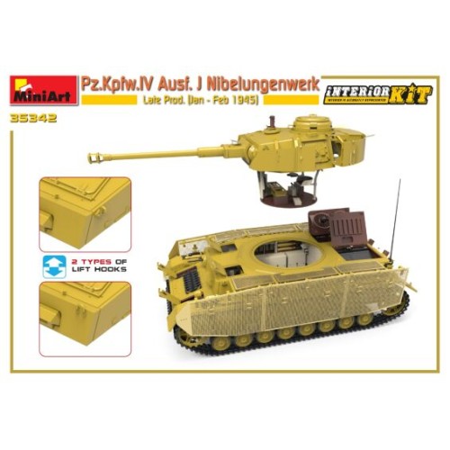 Немецкий танк Pz.Kpfw.IV AUSF.J (январь - февраль 1945). С интерьером