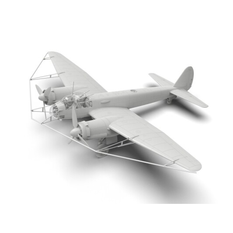 Збірна модель літака Збірна модель 1:48 Винищувач Ju-88A-8 Параван ICM 48230 1:48