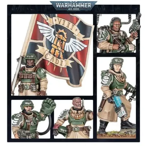 Набор миниатюр ASTRA MILITARUM - CADIAN COMMAND SQUAD